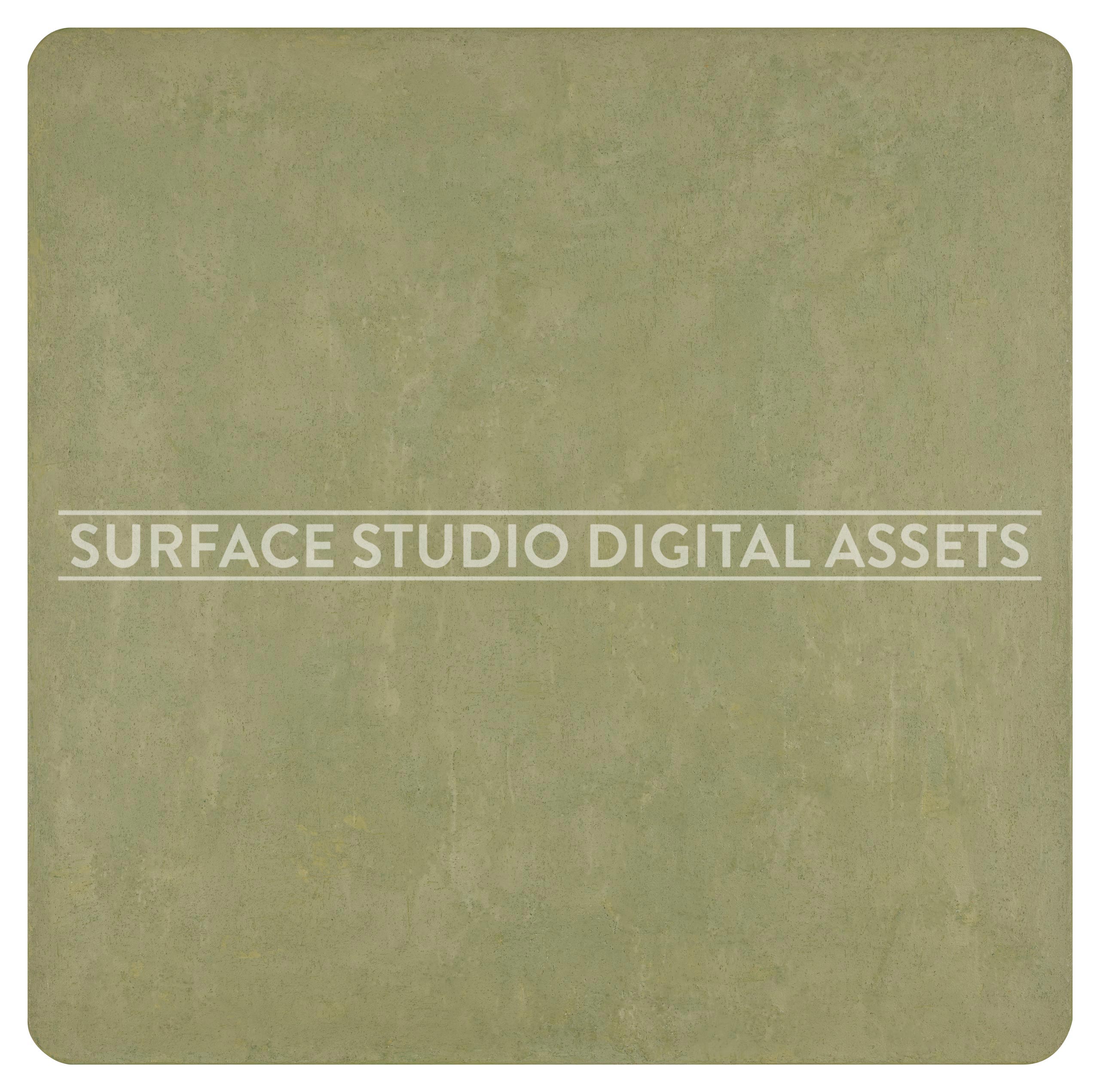 Light Yellow Green Plaster Surface photographed directly from above including edges