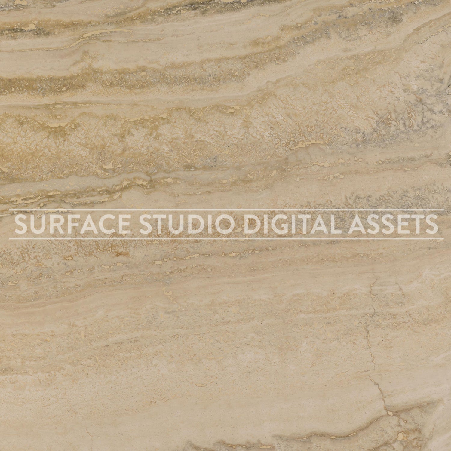 Light Beige Travertine Stone Surface photographed directly from above 
