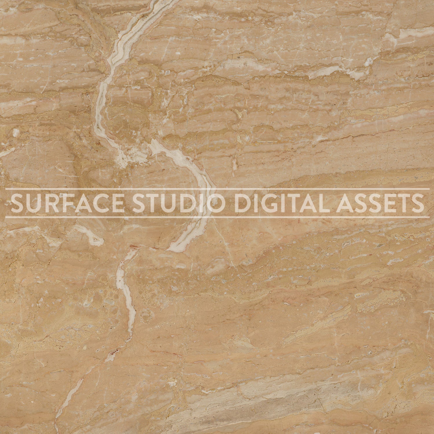 Acid Etched Travertine Marble Surface photographed directly from above