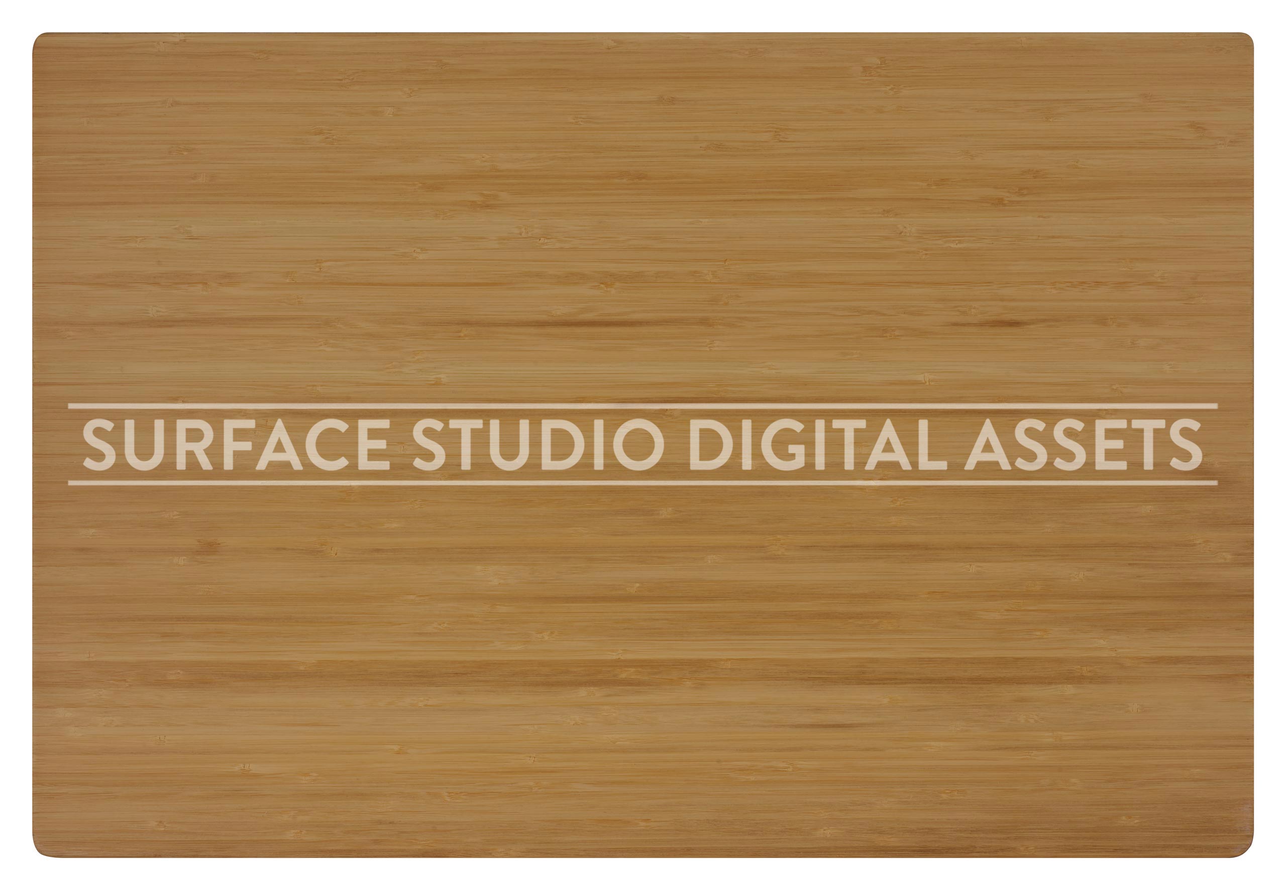 Beige Vertical Cut Bamboo Wood Surface photographed directly from above including edges