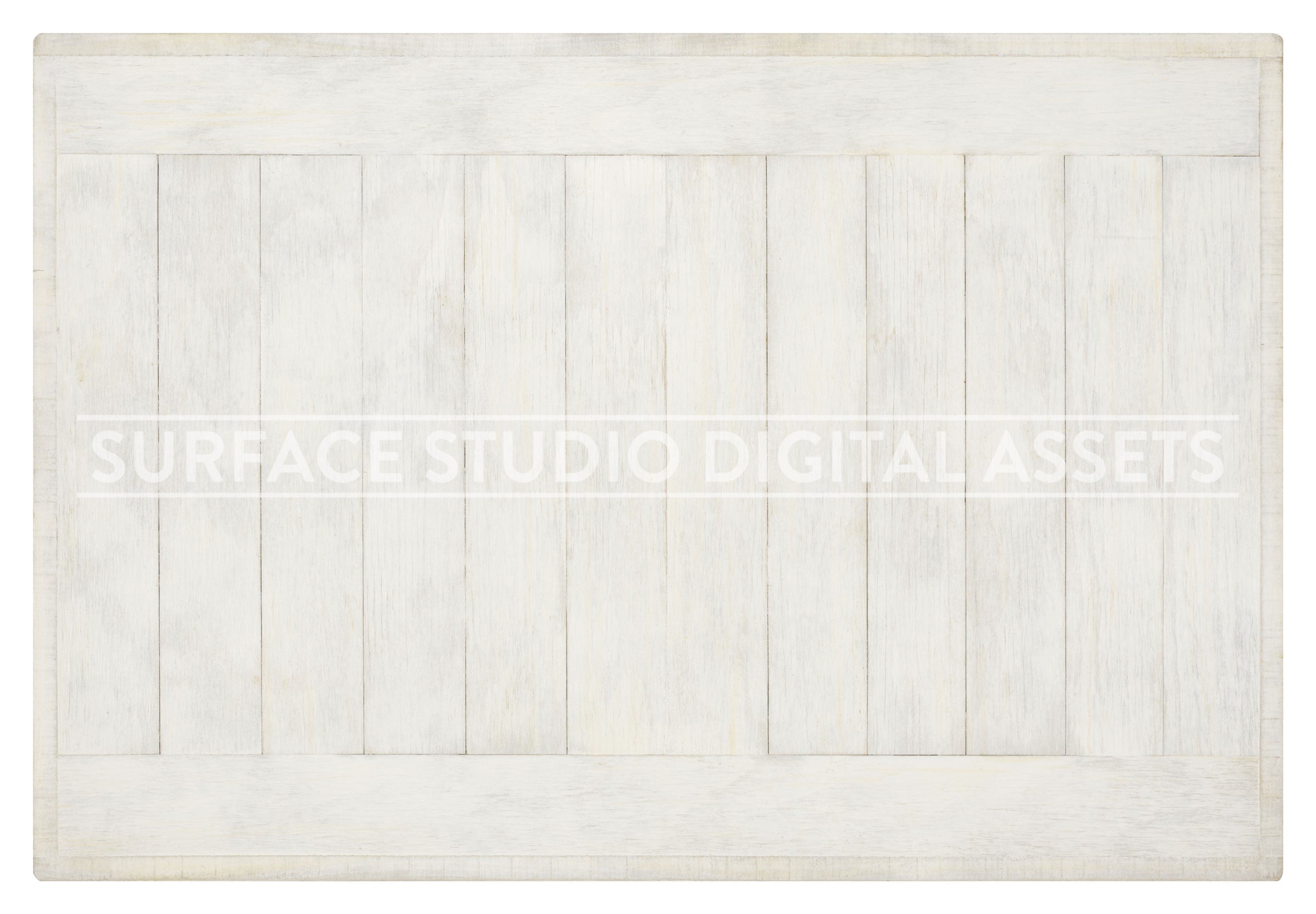 Whitewashed Cedar Tabletop Wood Surface background stock image with a "Surface Studio Digital Assets" watermark for commercial, e-commerce, editorial, product, beauty, food, beverage, still life photography. Wood background for high-end product shoots, interior design and architectural mood board.