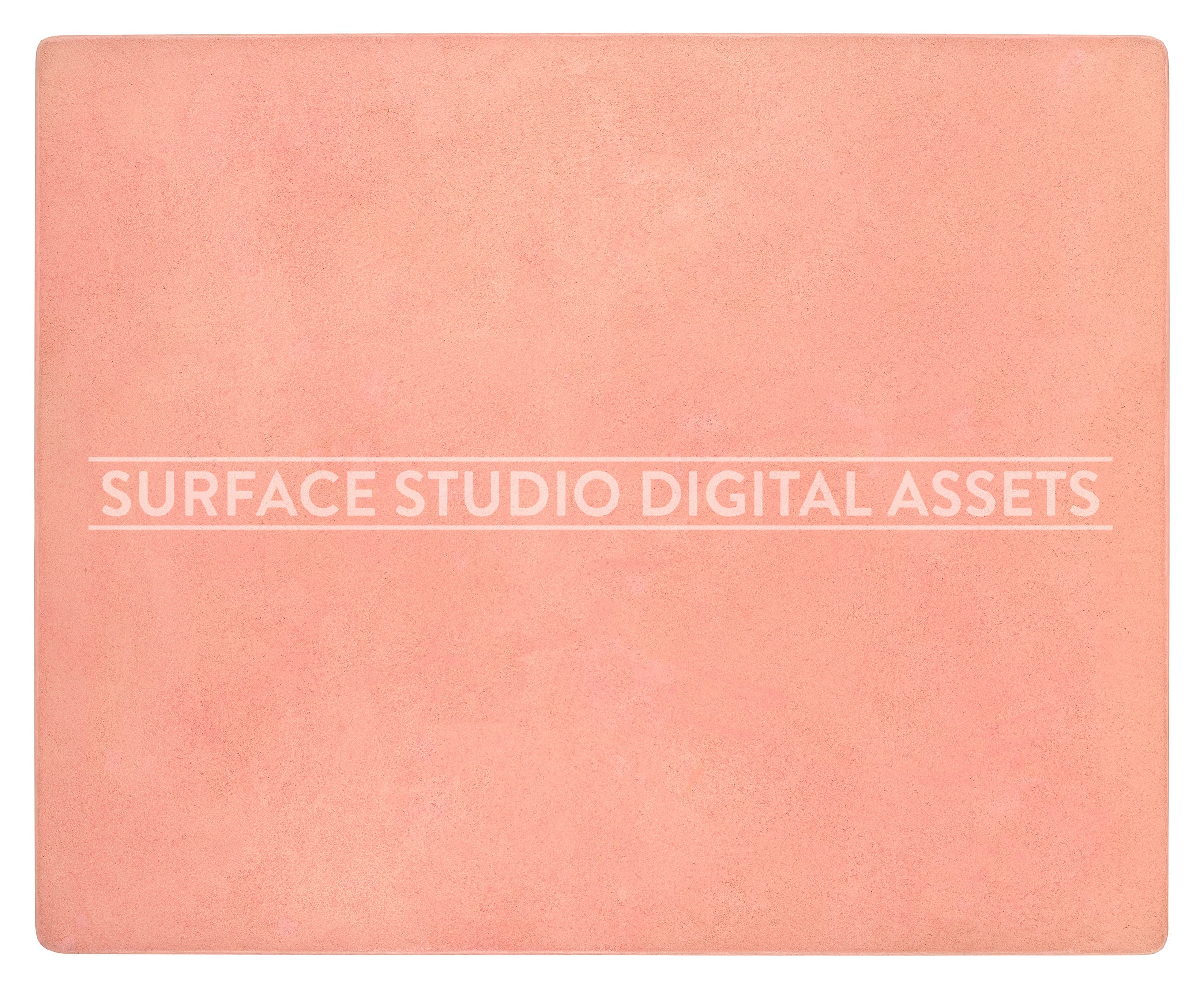 Coral Pink Cement Surface photographed directly from above including edges.