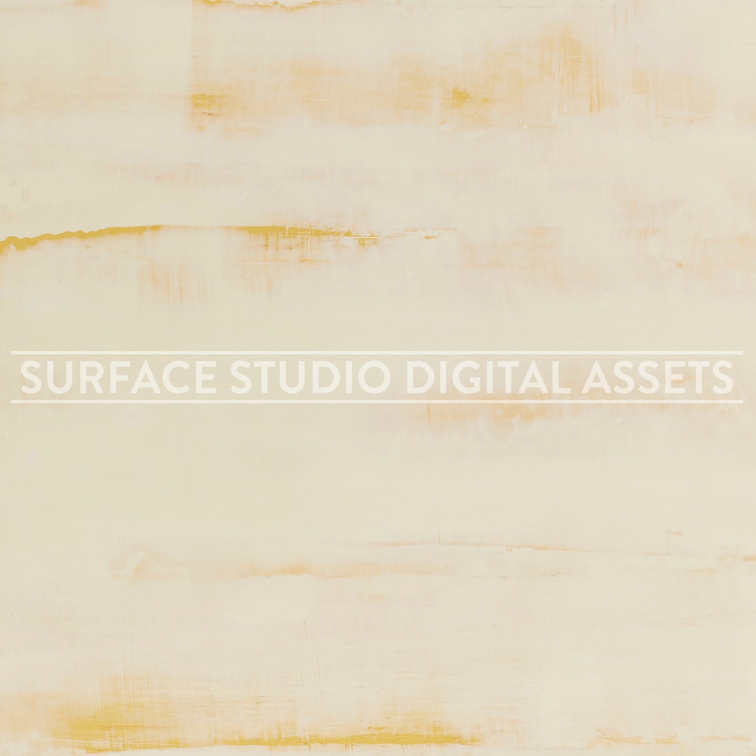Cream And Yellow Venetian Plaster Surface photographed directly from above..
