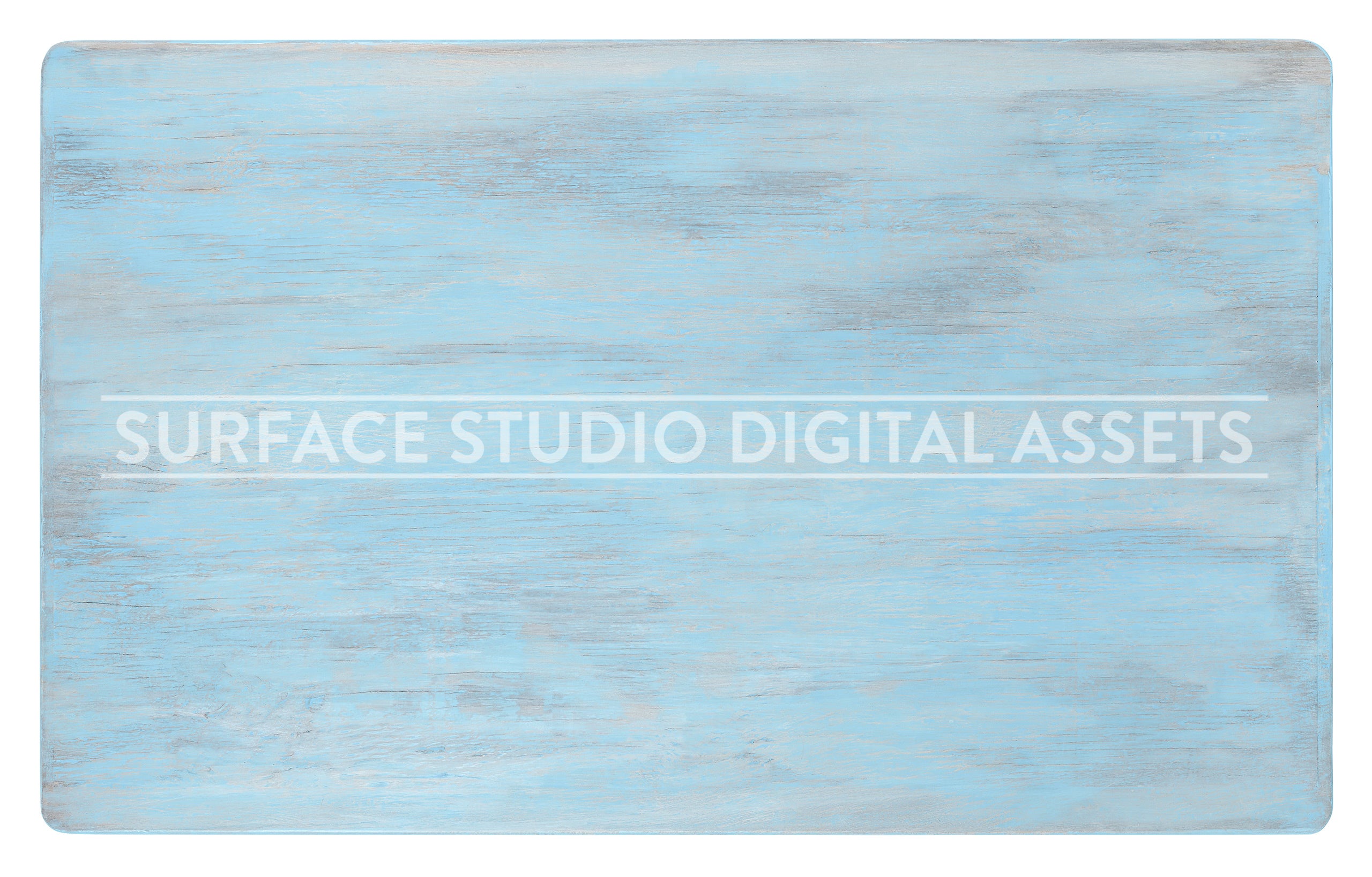 Distressed Blue Cedar Wood Surface photographed directly from above including edges.