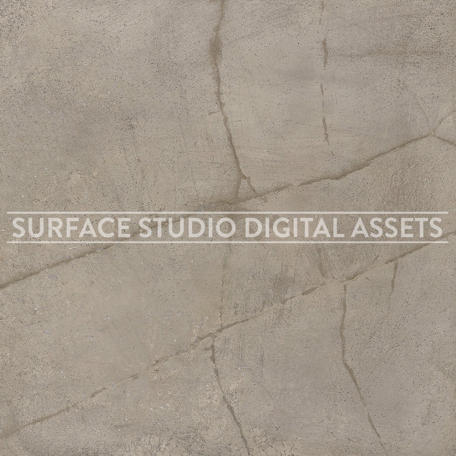 Cracked Grey Cement Surface photographed directly from above.
