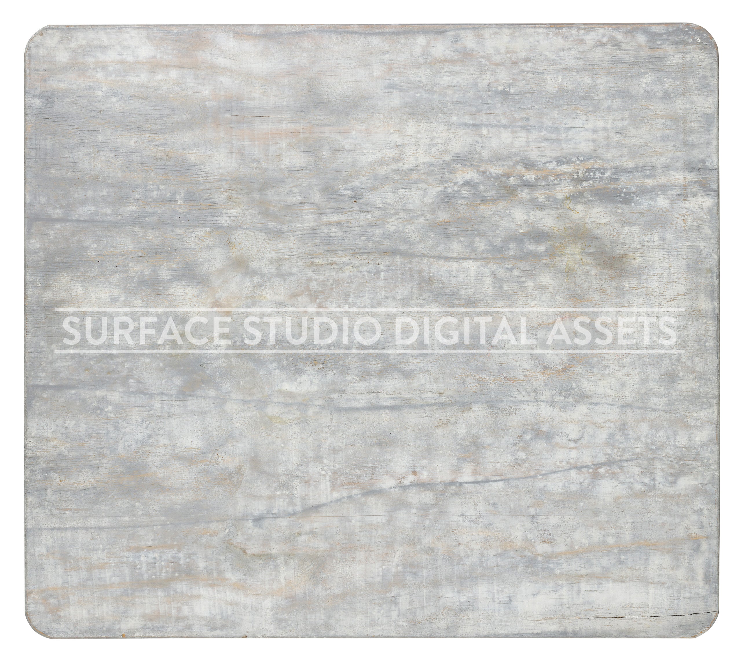 Grey Wash Cedar Wood Surface photographed directly from above including edges.