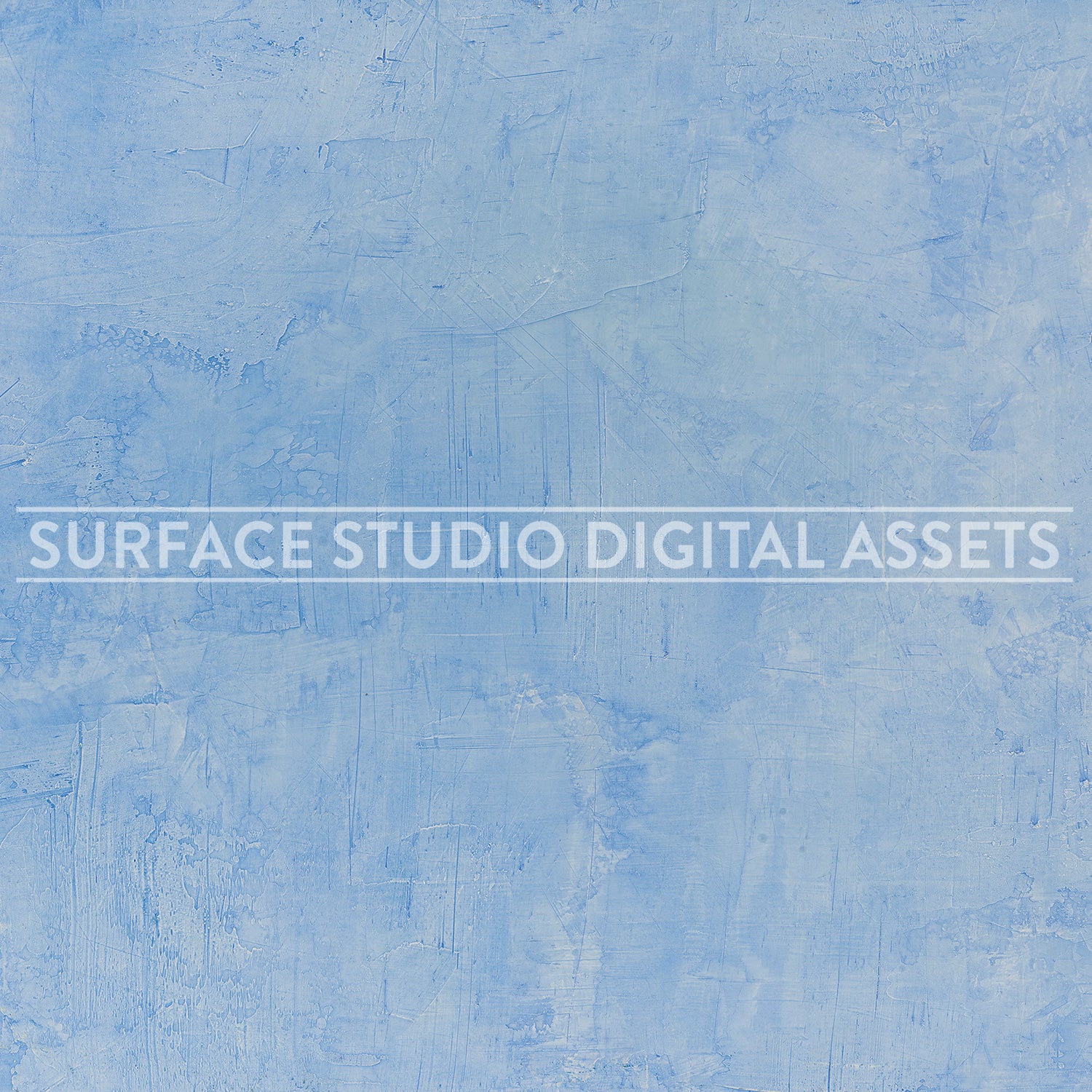 Blue Plaster Surface photographed directly from above.