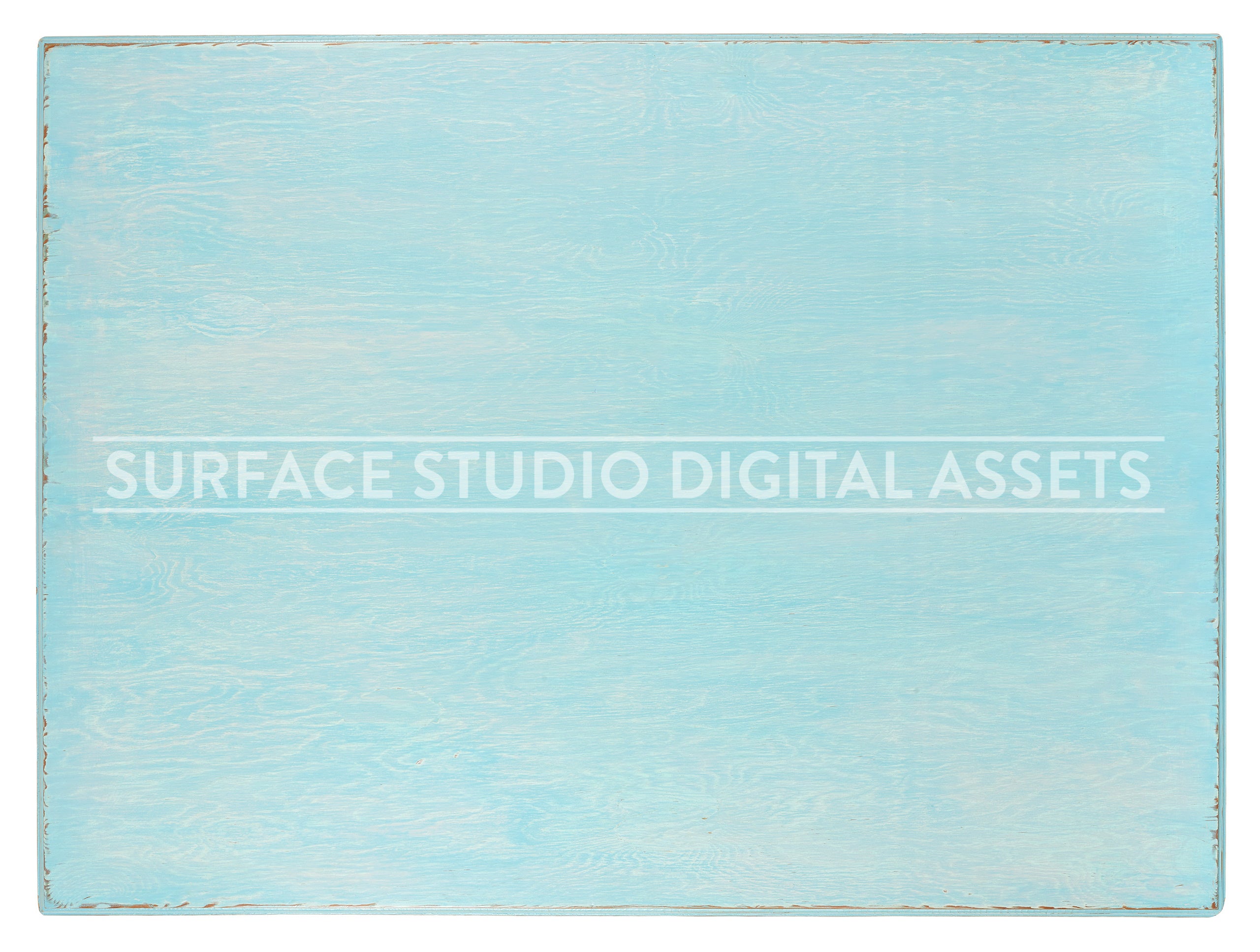 Light Blue Cedar Wood Surface photographed directly from above including edges.