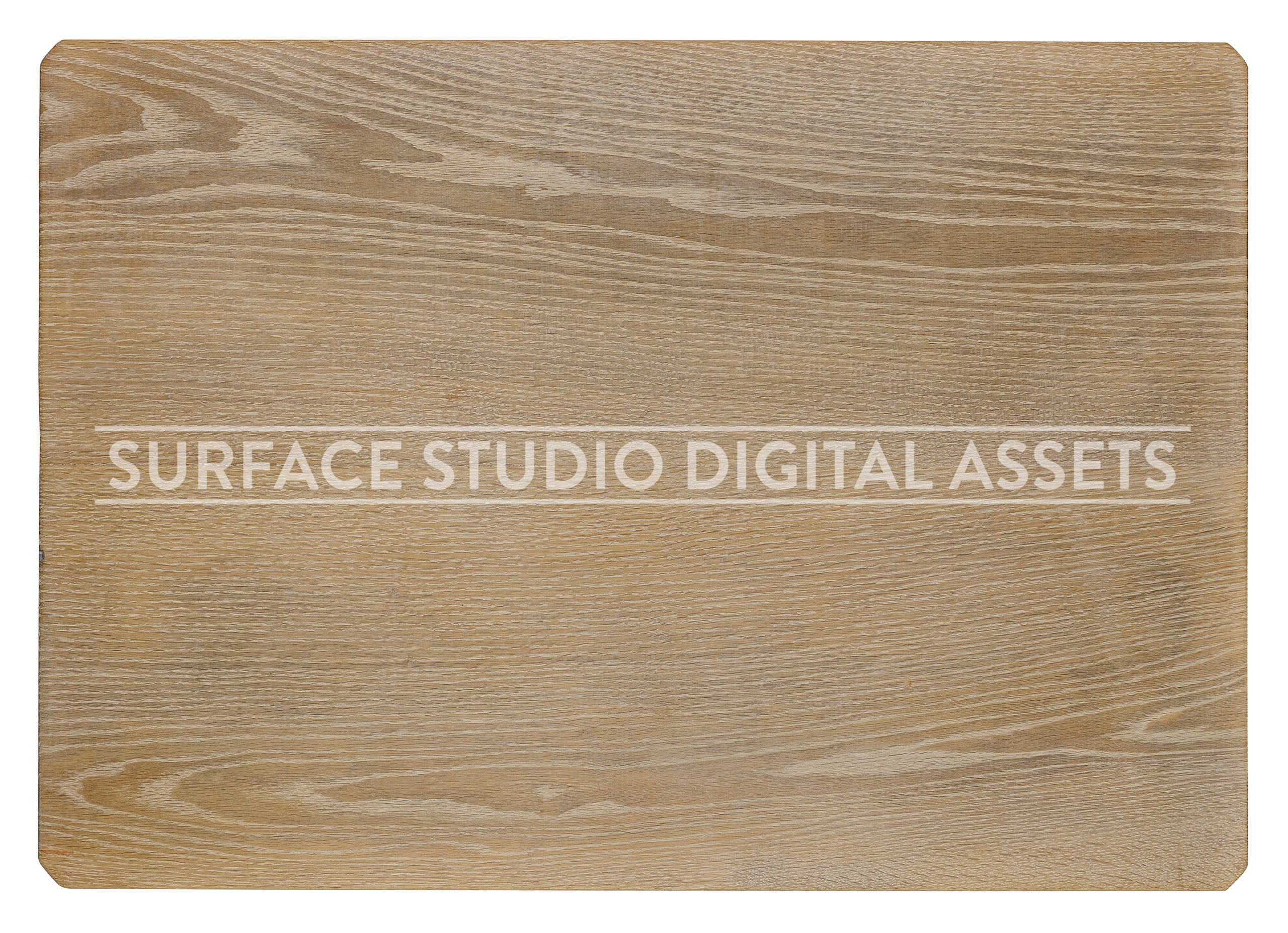 Limed Oak Light Brown Wood Surface photographed directly from above including edges.