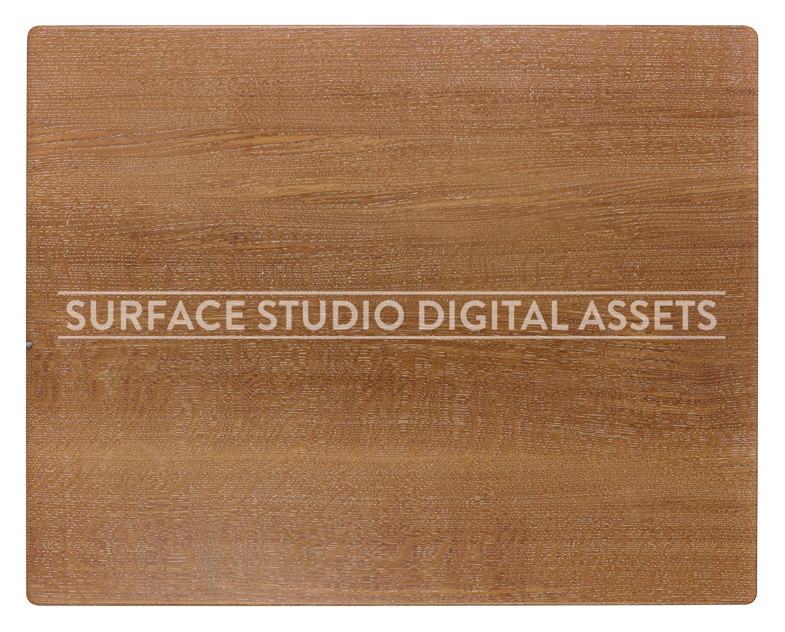 Limed Tiger Oak Wood Surface photographed directly from above including edges.