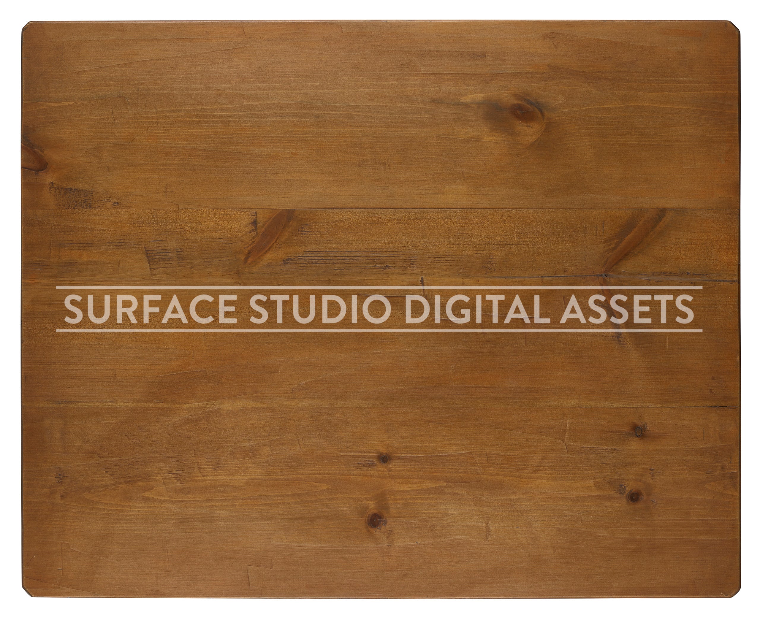 Brown Pine Wood Surface photographed directly from above including edges.