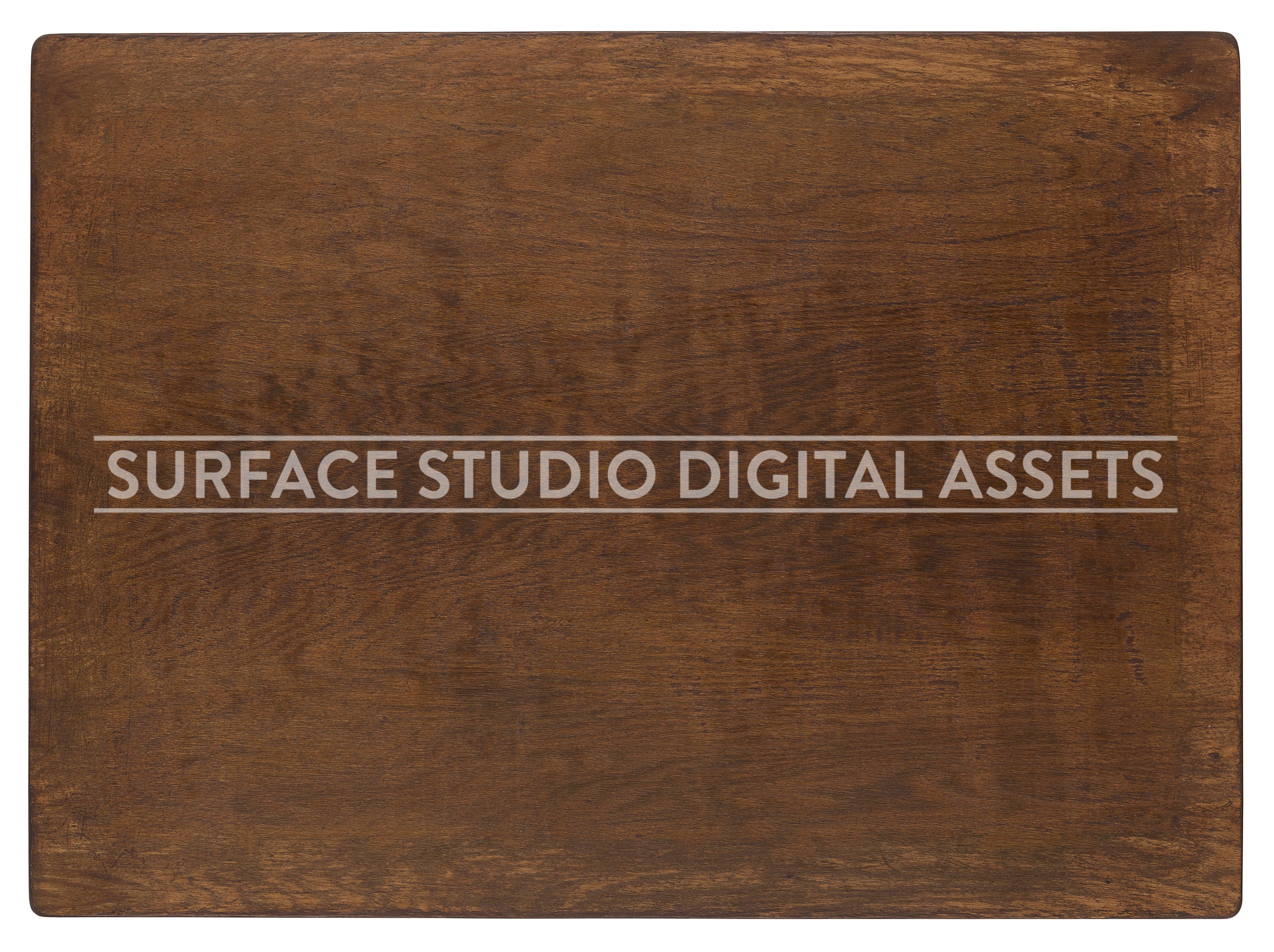 Brown Oak Wood Surface photographed directly from above including edges.