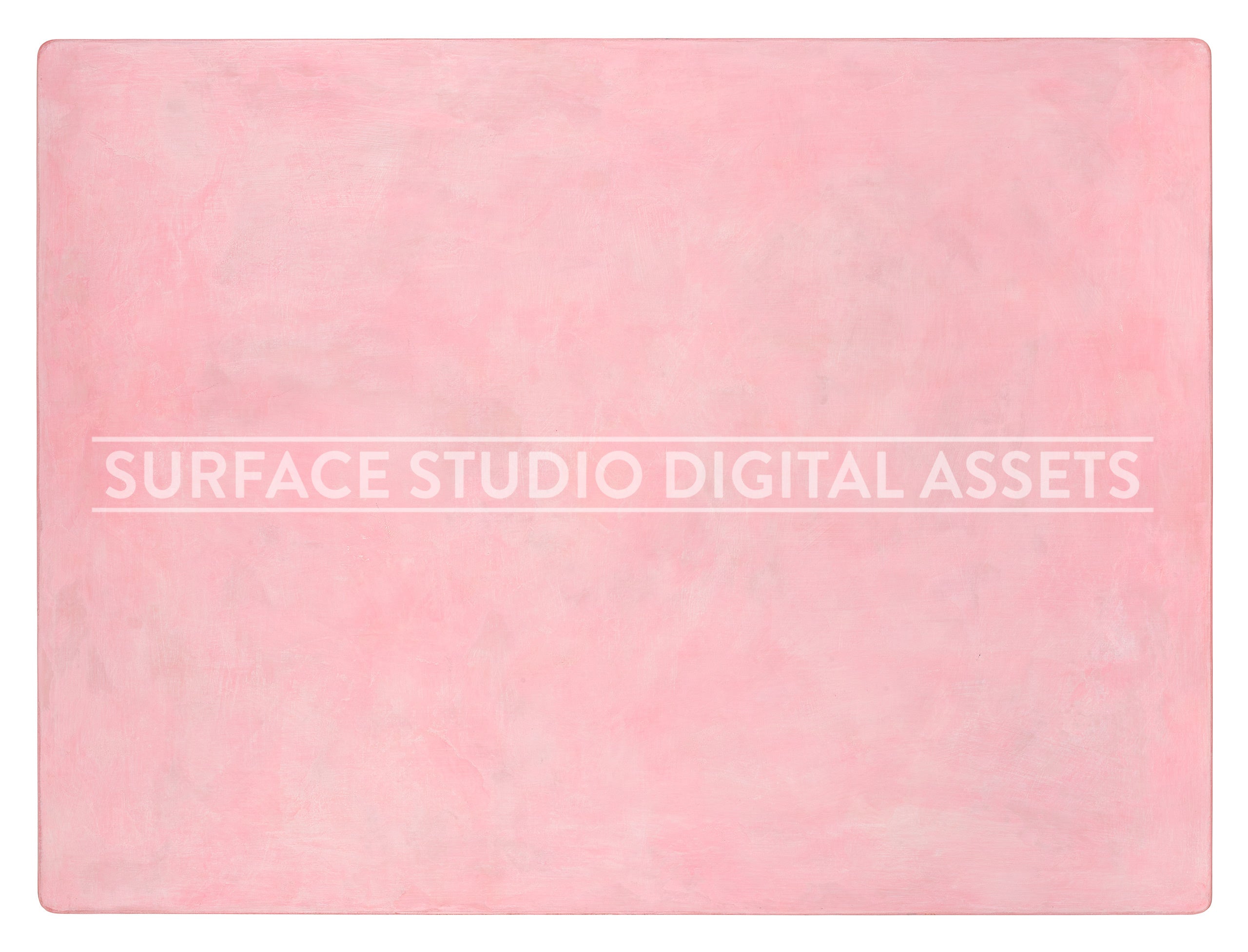 Pink Plaster Surface photographed directly from above including edges.