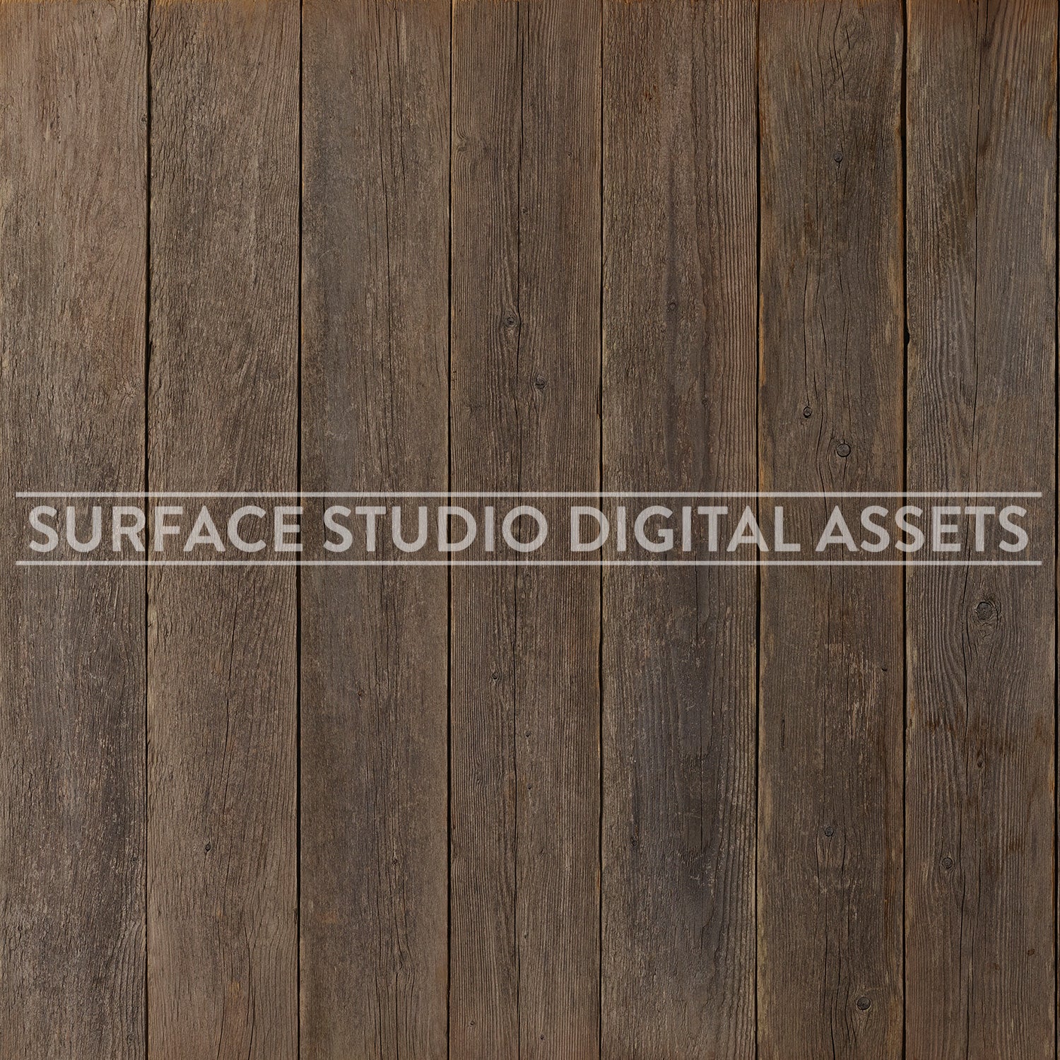 Reclaimed Stockade Brown Wood Surface photographed directly from above.