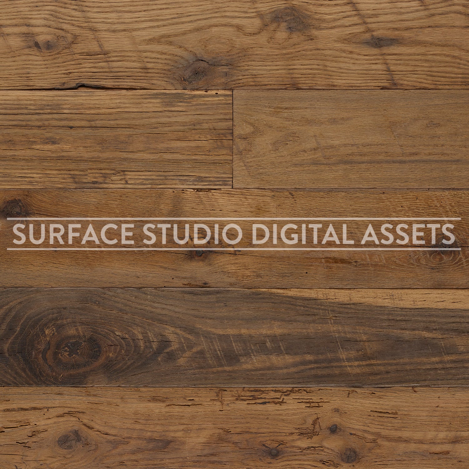 Tobacco Barn Brown Oak Planked Wood Surface photographed directly from above.