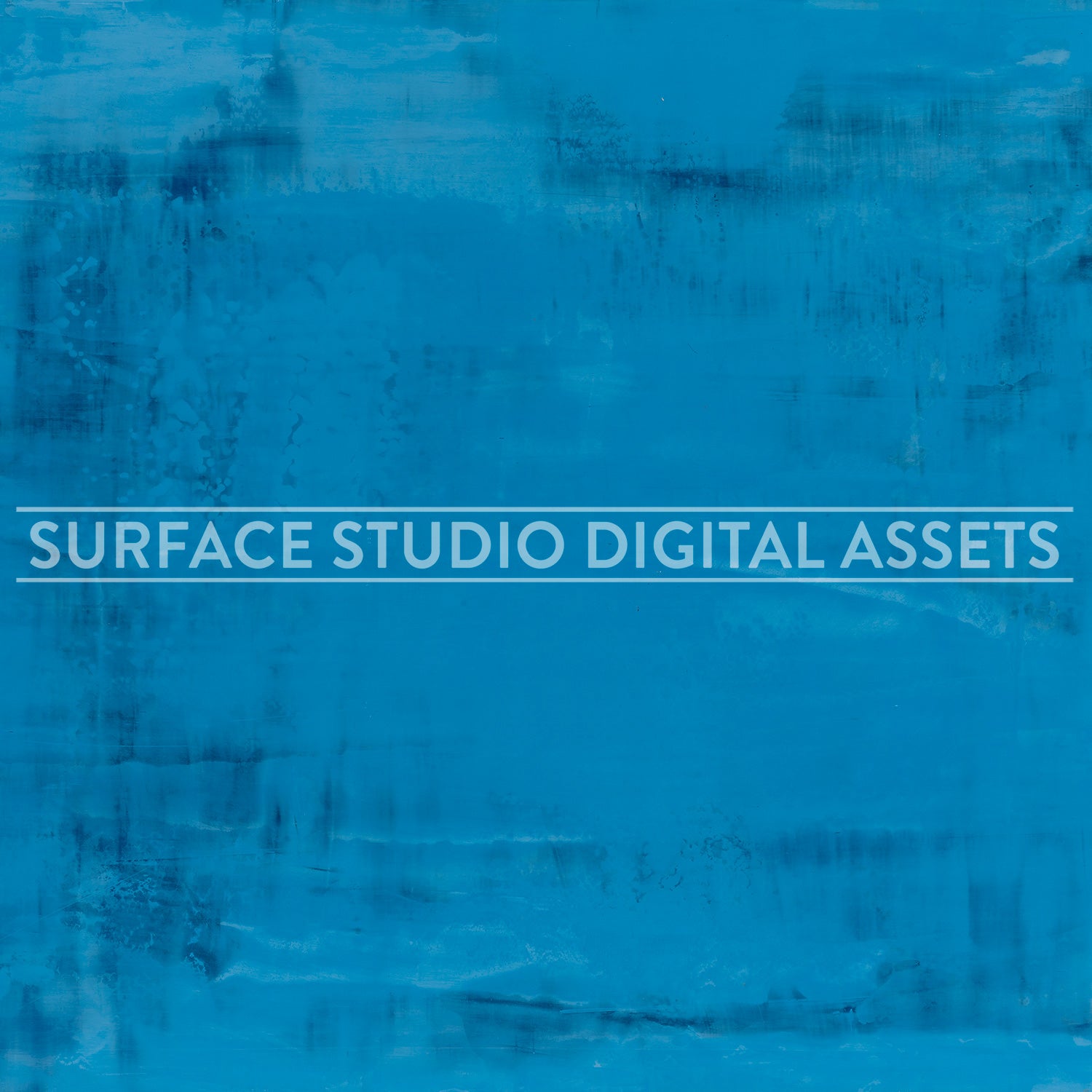 Toronto Blue Venetian Plaster Surface photographed directly from above.